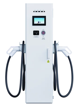 Stellar Series floor-standing charger with two charging cables